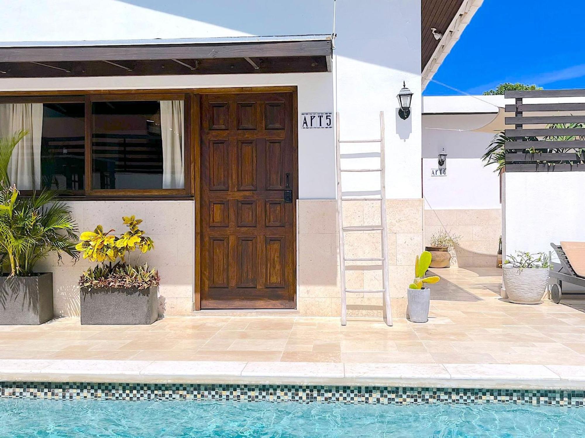 Aruba Lagunita Villa Palm Beach Oda fotoğraf