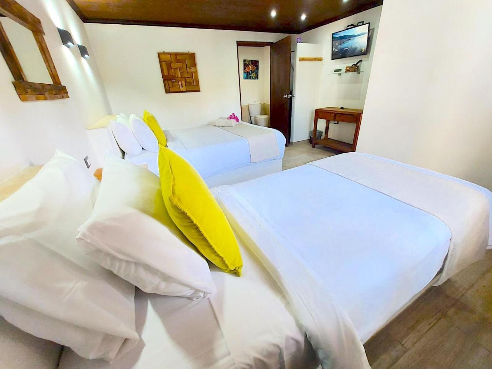 Aruba Lagunita Villa Palm Beach Oda fotoğraf